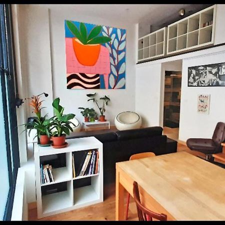Ferienwohnung Duplex Industriel Au Coeur De Lyon Exterior foto