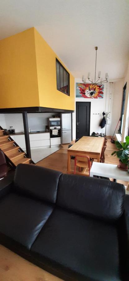 Ferienwohnung Duplex Industriel Au Coeur De Lyon Exterior foto