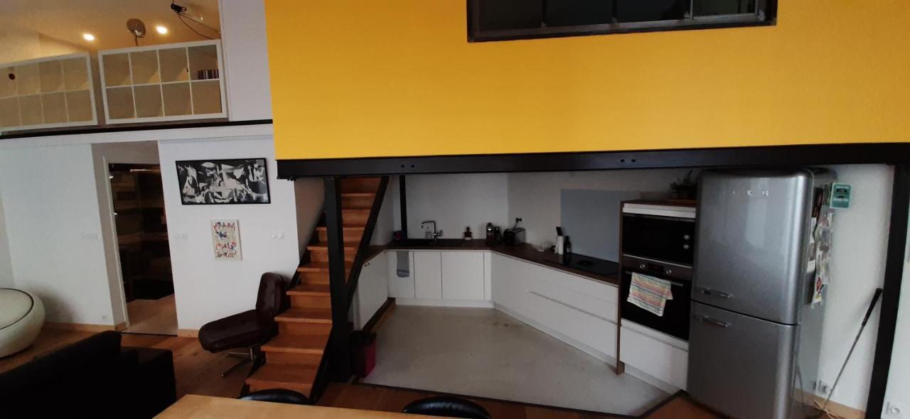 Ferienwohnung Duplex Industriel Au Coeur De Lyon Exterior foto